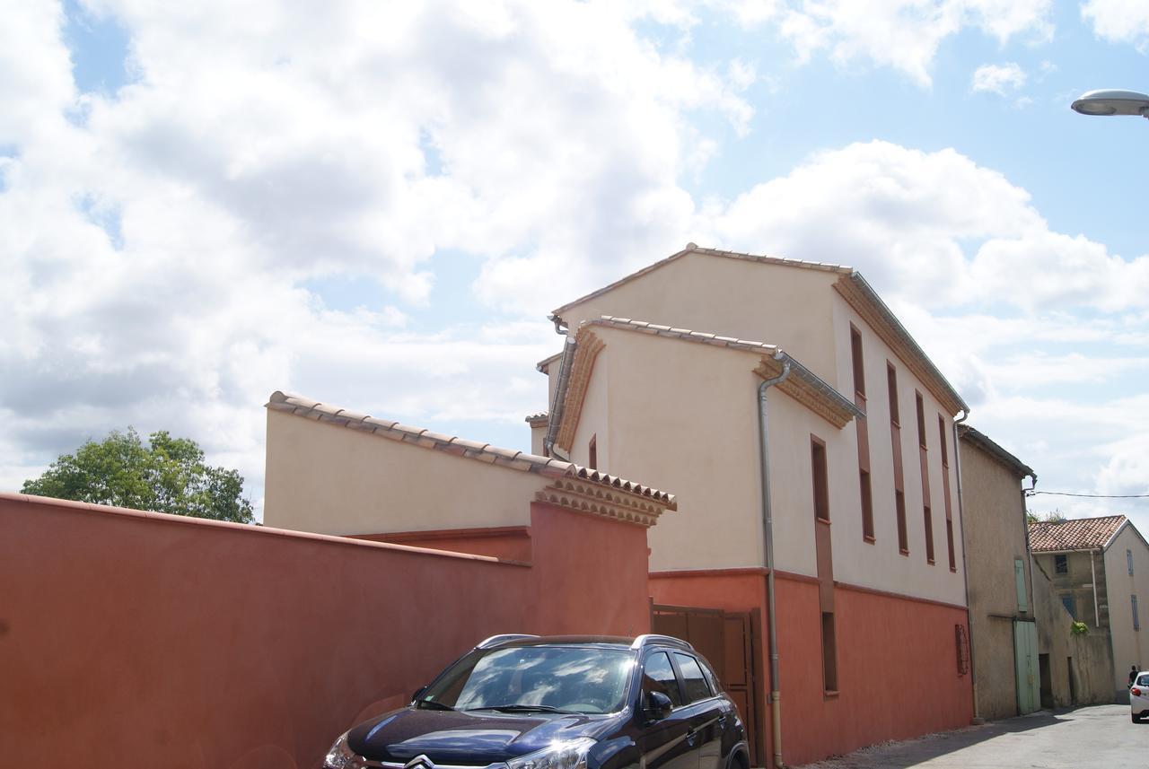 Caunes-Minervois Contact Hotel Le Minervois - Hotel & Restaurant Au Nord De Carcassonne מראה חיצוני תמונה